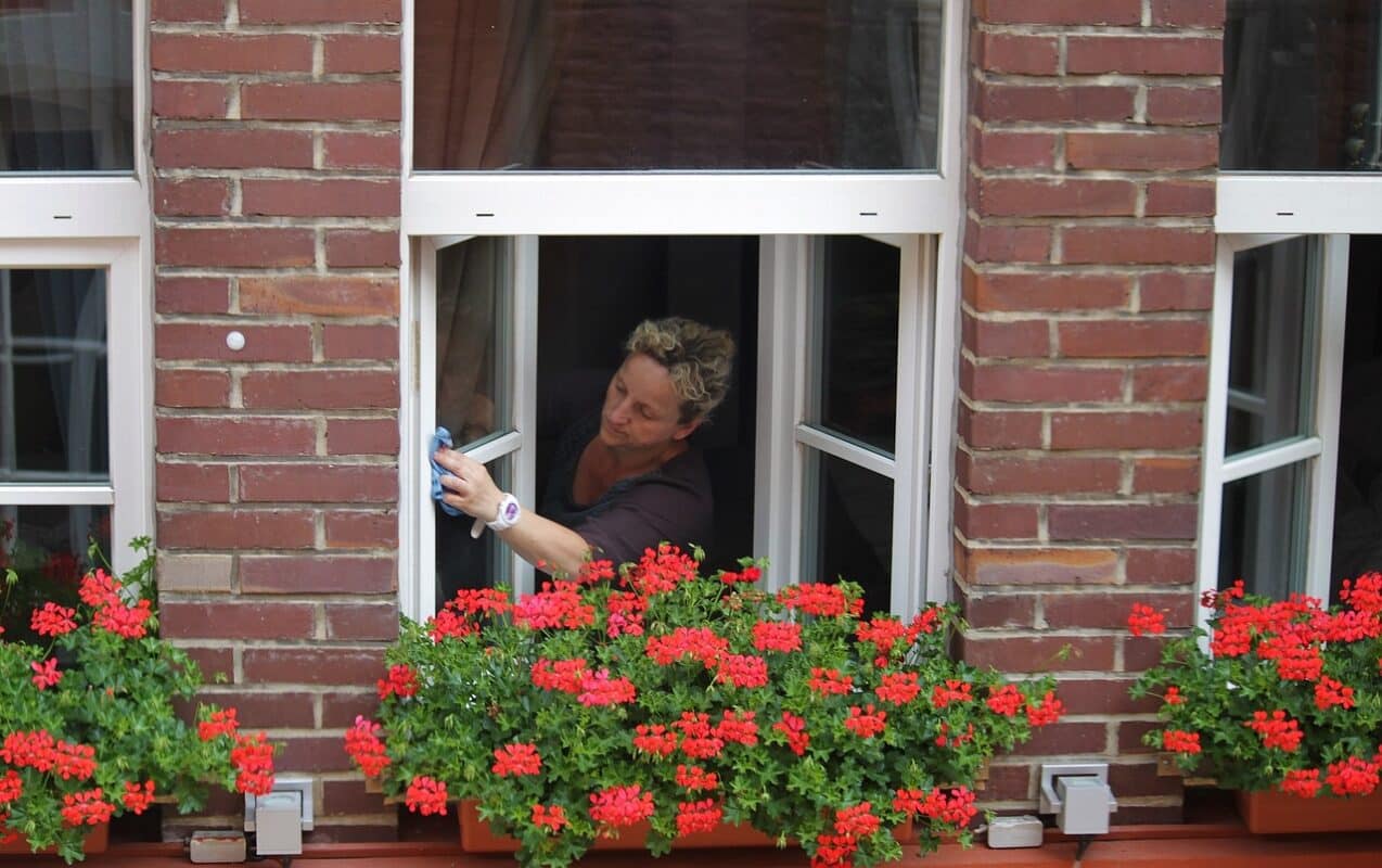Hvordan får jeg rene, lyse vinduer?
